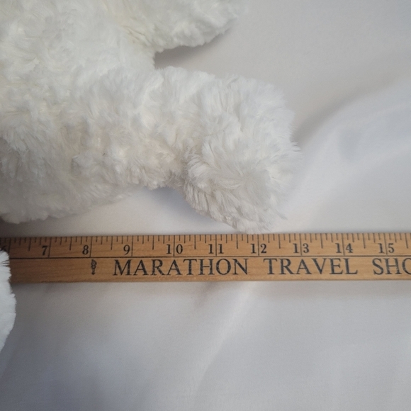 Gund Blizzard Polar Bear 12" Red Earmuffs Stuffed Animal Bear - Picture 8 of 8